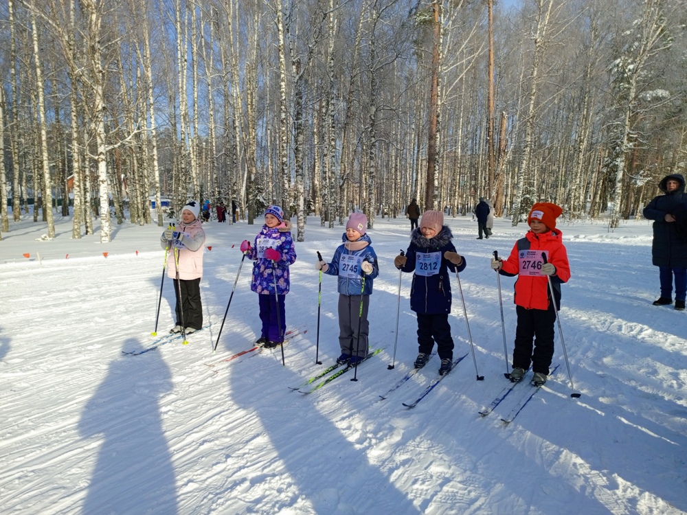 11.02.2023 г. в городском лесу состоялась лыжная гонка «Лыжня России 2024».